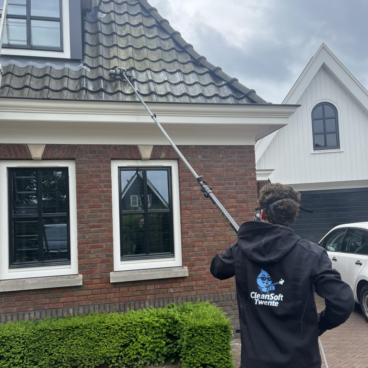 Softwash dakkapel Wierden